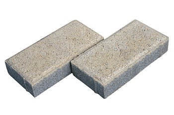 Брусчатка 40х100х200 Белая Гранит САПФИР (в поддоне 20м2 в ряду 1м2)