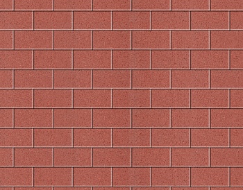 Брусчатка 60х100х200 красно-оранжевая БЕТТЕКС (12,96м2) в одном ряду 1,08м2