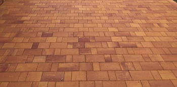 Тротуарная плитка Новый город Листопад, гладкая САПФИР (60 мм) 12,90м2