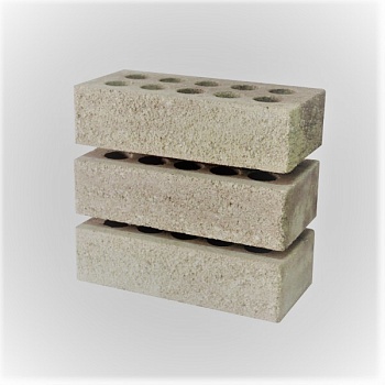 Кирпич Гиперпресс 1НФ ЛИТОС Бежевый ф Магма BZ 24 (800 шт)