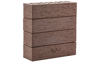 Кирпич клинкерный ЛСР 0.7НФ М-300 Коричневый Мюнхен Береста (480шт)