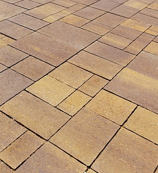 Тротуарная плитка Тракт 60мм гранж (12,1м2) Ландшафт