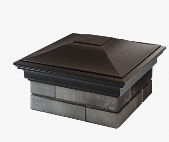 Колпак керамический 460*460 (1,5*1,5 кирпича) Коричневый