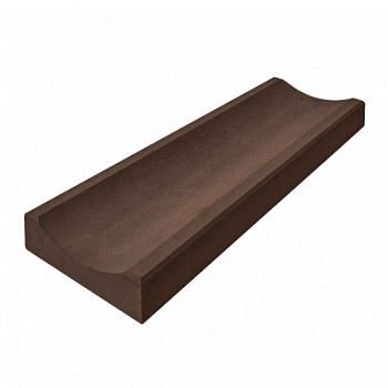 Лоток вибропрессованный 500х200х60мм Дон-Штайн (80шт) коричневый