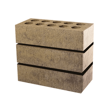 Кирпич Гиперпресс 1НФ ЛИТОС Тоскана Гладкий (336 шт)