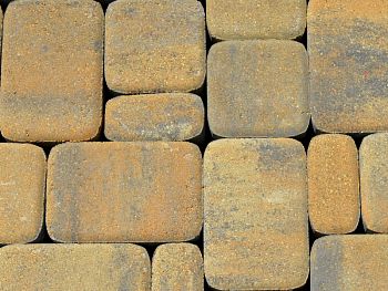 Тротуарная плитка Классико 60 мм Колормикс Песчаник Гранит (В ряду 1,41м2) 21.15м2 ХЕСС СТРОЙ