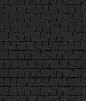 Тротуарная плитка Антик 40мм Черный Гранит Промывной (В ряду 0.853м2) 17,06м2 ХЕСС СТРОЙ