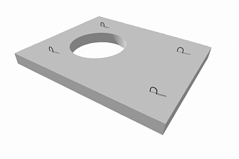 Плита перекрытия П-38-21д