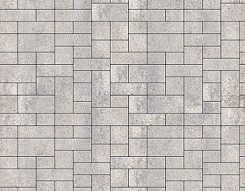 Тротуарная плитка Мультитек 60мм айрон БЕТТЕКС (10,716м2) в одном ряду-0,89м2