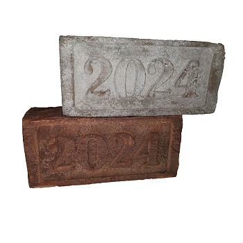 Кирпич ручной работы Тонштайн WDF (S001 c датой/подписью) 2026