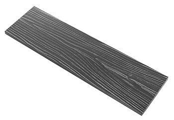 Заборная доска NanoWood Planken-3D 130х12 мм 4000мм Графит