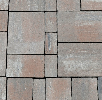Тротуарная плитка Старый Город 40мм Каньон (17,6м2/поддон; 0,88м2/ряд) ХЕСС СТРОЙ