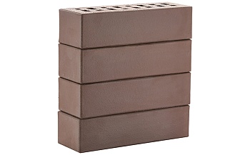 Кирпич клинкерный ЛСР 0.7НФ М-300 Мюнхен Коричневый Гладкий (480шт)