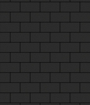 Брусчатка 40х100х200 Черная (в ряду 1,08м2)19,44м2  ВЫБОР