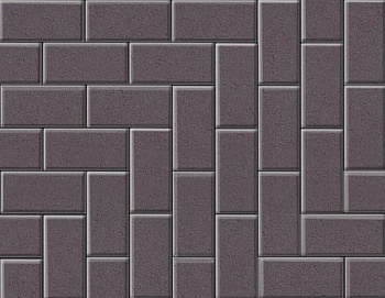 Брусчатка 40х100х200 коричневая БЕТТЕКС (15,12м2) в одном ряду 1,08м2