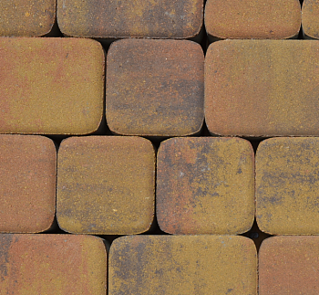 Тротуарная плитка Классико 60 мм Янтарь (В ряду 1,41м2) 21.15м2 ХЕСС СТРОЙ