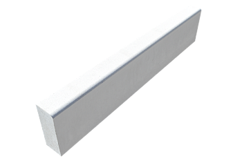 Поребрик 80х1000х200мм HESS stroy (56шт) белый верх