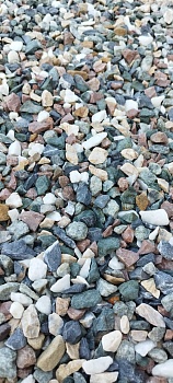 Крошка мраморная фр. 10-20мм микс 1000 кг