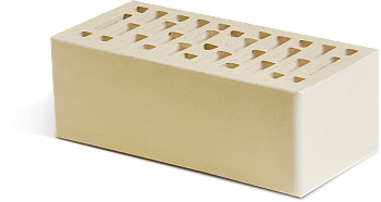 Кирпич керамический Маркинский 1,4НФ Светло-бежевый M125-150 (352 шт)
