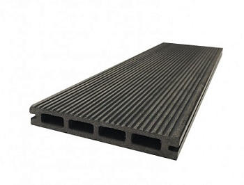 Террасная доска NanoWood Lite вельвет 140*20мм 3000 мм Антрацит