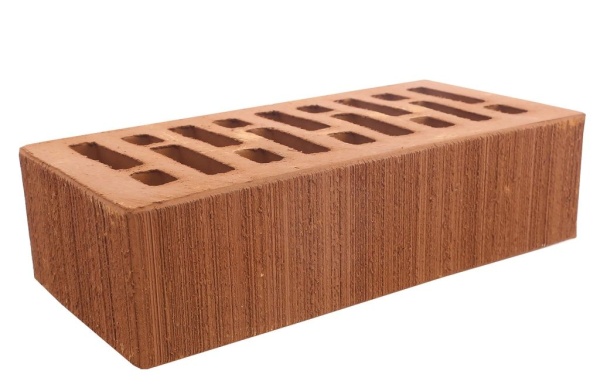 Кирпич керамический Строма 1 НФ Терракотовый Бархат М175 (480 шт)