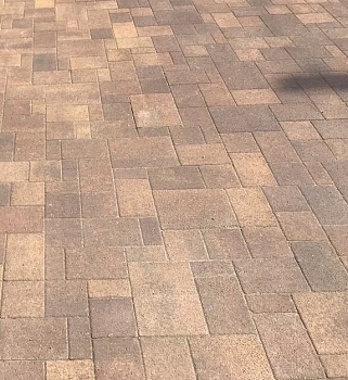 Тротуарная плитка Сан-Марко 60мм (Новый город) колорит капучино (12,96м2 в ряду 1,08м2) Ландшафт