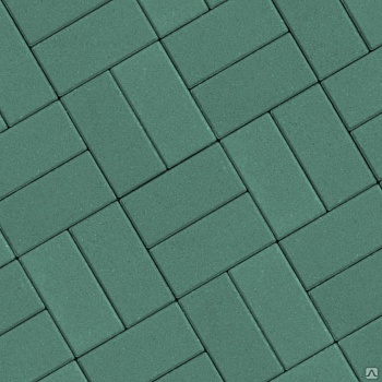 Брусчатка 40х100х200 Зеленая (В ряду 1,44м2) 23,04м2 ХЕСС СТРОЙ