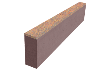 Поребрик 80х1000х200мм HESS stroy (56шт) золотая осень полный прокрас