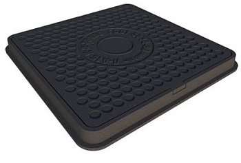 Люк чугунный ЛМ (А15) В.8-50*50 КВАДРАТ