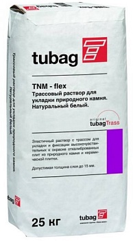 Трассовый раствор для укладки плит из натурального камня TNM Flex 25 кг