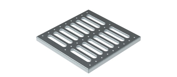 Решетка оцинкованная для дождеприемника 300300 Стилот