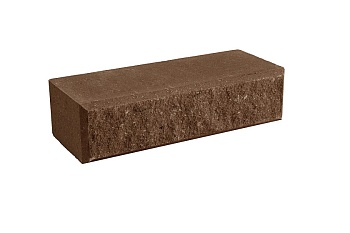 Кирпич Гиперпресс 1НФ АКВАРИД Коричневый ложок с фаской (270 шт)