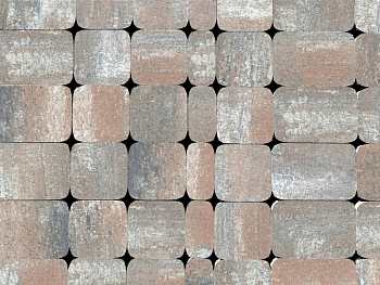 Тротуарная плитка Новый Город 60мм 600*300 Каньон (В поддоне 12.96, ряд 1.44) ХЕСС СТРОЙ