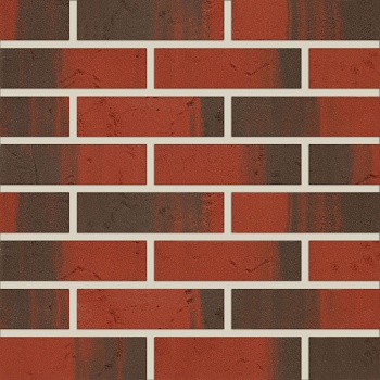 Гибкий клинкер на сетке ЧЕРНАЯ ВИШНЯ ГРАДИЕНТ 015 (м2, 51 шт)