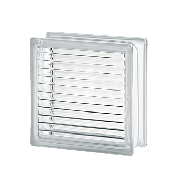 Стеклоблок Параллель 19*19*8 см VITRABLOK бесцветный