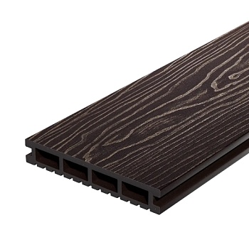 Террасная доска Decking Urban темный орех 150х24х3000 0,45м2
