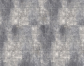 Тротуарная плитка Дакота 40мм муссон БЕТТЕКС (14,28м2)в ряду1,02м2