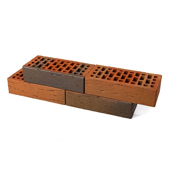 Кирпич лицевой БРАЕР кладка Глосса Риф 1НФ (480шт)