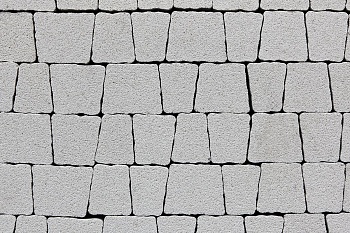 Тротуарная плитка Антик 40мм Белый (В ряду 0.853м2) 17,06м2 ХЕСС СТРОЙ