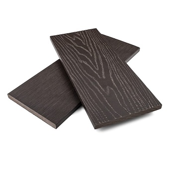 Заборная доска NanoWood Planken-3D 130х12 мм 3000мм Венге