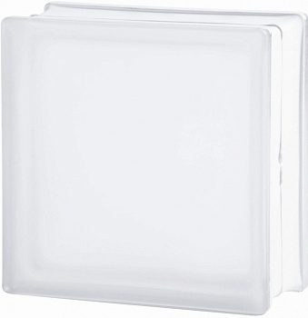Стеклоблок Волна 19*19*8 см VITRABLOK бесцветный матовый