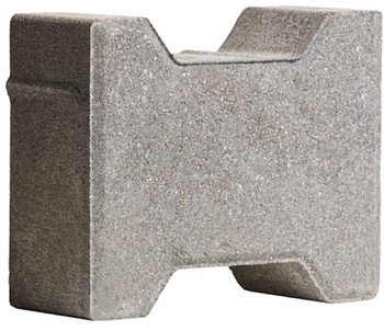 Тротуарная плитка Катушка 200х165х60мм серый (12м2) Ландшафт