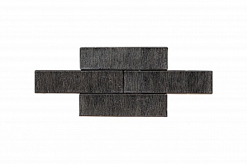 Кирпич ТМ "RECKE" 1НФ Glanz 3-38-00-1-00 480шт (чер.риф)