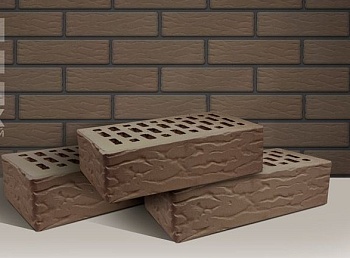 Кирпич керамический Терекс 1НФ Мокко Рустик М-175 (480 шт)