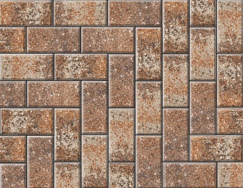 Брусчатка 40х100х200 каллисто БЕТТЕКС (15,12м2) в одном ряду 1,08м2