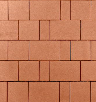 Тротуарная плитка Старый Город 40мм Оранжевый (17,6м2/поддон; 0,88м2/ряд) ХЕСС СТРОЙ